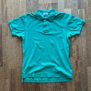 Southern Tide Skipjack Polo Shirt Golf Short Sleeve Mens Small Green EUC